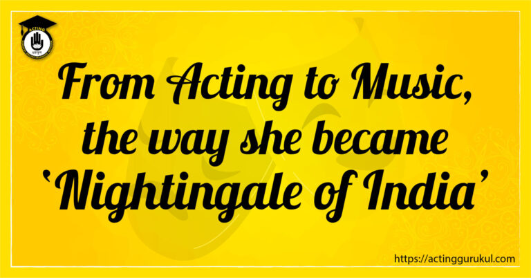 From acting to music, the way she became ‘Nightingale of India’