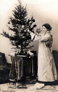 Nora - played by Vera Komissarzhevskaya, dresses the Christmas tree, 1904, a doll's house drama, এ ডলস্ হাউস নাটক